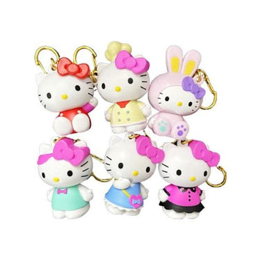 Sanrio Happy Hello Kitty Figure Key Ring Blind Capsule